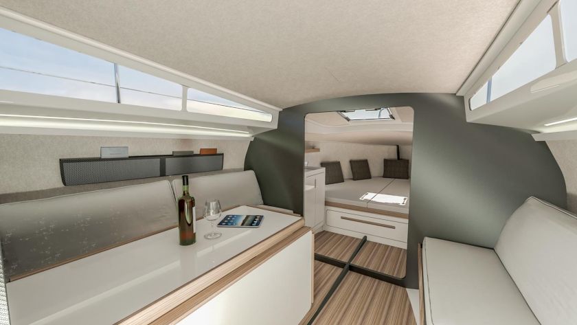 Seafoiler Saloon interior