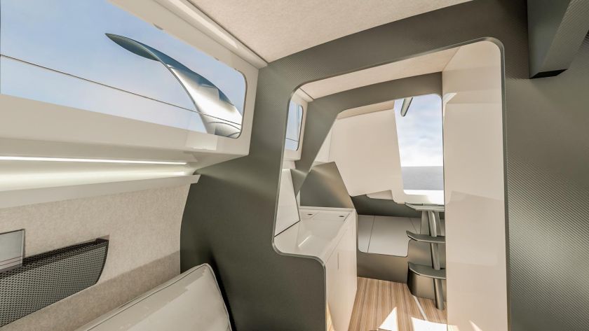 Seafoiler Aft Cabin  interior