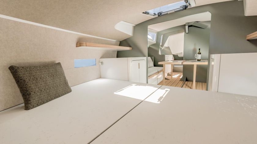 Seafoiler Master Cabin  interior